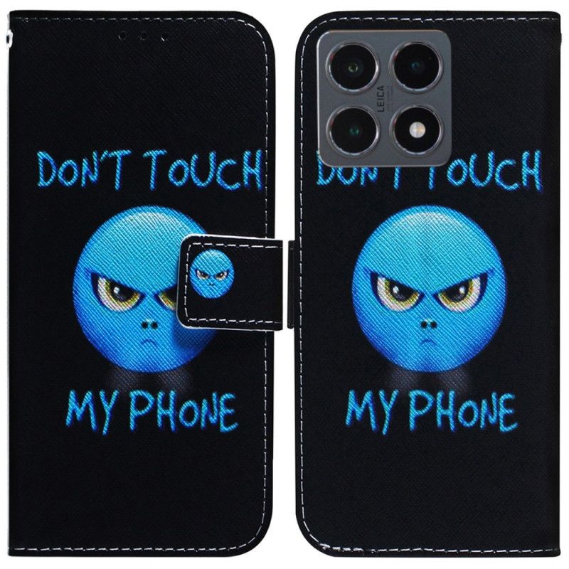 Leren Hoesje Voor Xiaomi 15t Emoji-telefoon