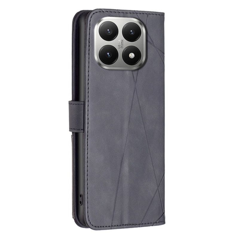 Leren Hoesje Xiaomi 15t Binfen Color Geometrisch Bescherming Hoesje