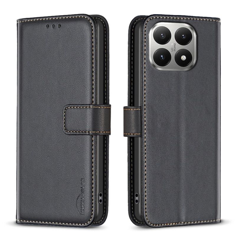 Leren Hoesje Xiaomi 15t Binfen Leer-effect Kleur Bescherming Hoesje