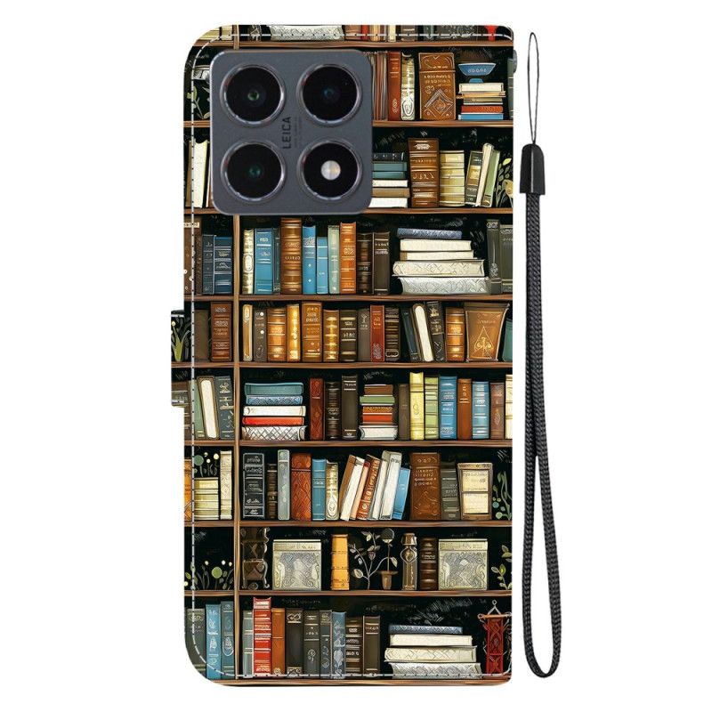 Leren Hoesje Xiaomi 15t Boekenplank Bescherming Hoesje