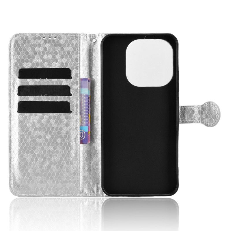 Leren Hoesje Xiaomi 15t Glitter Stippen Bescherming Hoesje