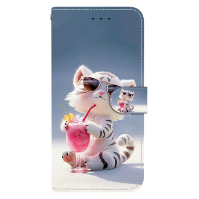 Leren Hoesje Xiaomi 15t Kleine Tijger