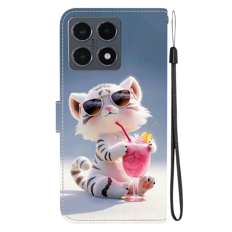 Leren Hoesje Xiaomi 15t Kleine Tijger