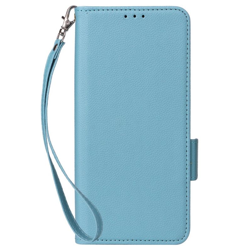 Leren Hoesje Xiaomi 15t Kunstleer Met Band Bescherming Hoesje