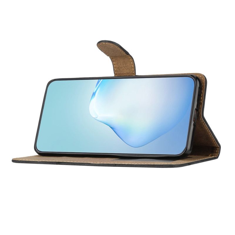 Leren Hoesje Xiaomi 15t Lijnen Bescherming Hoesje