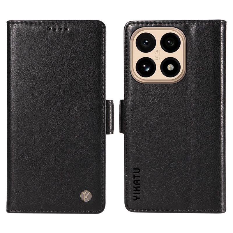 Leren Hoesje Xiaomi 15t Vintage Yikatu