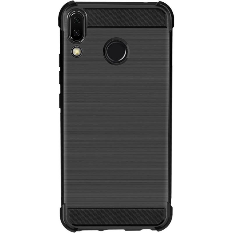 Hoesje voor Asus ZenFone 5 / 5Z Imak Geborsteld Koolstofvezel