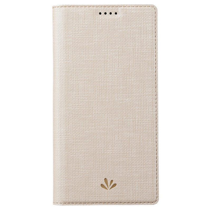 Folio-hoesje voor Oppo Find X5 Lite Vili-stoffentextuur