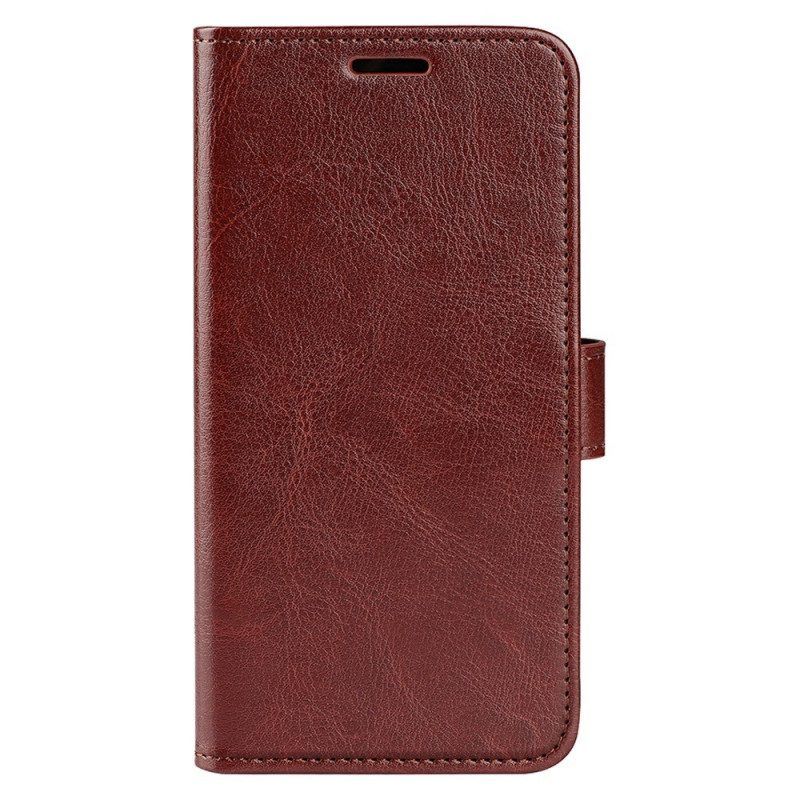 Leren Hoesje voor Oppo Find X5 Lite Vintage Lederen Stijl