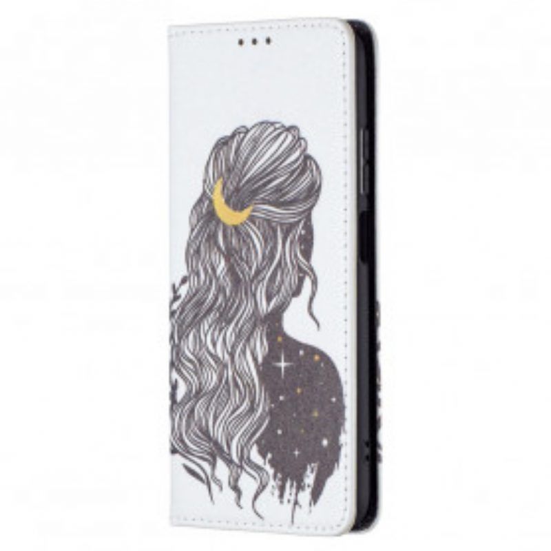 Bescherming Hoesje voor Xiaomi Redmi Note 10 / 10S Folio-hoesje Mooi Haar