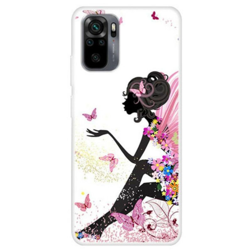 Hoesje voor Xiaomi Redmi Note 10 / 10S Vlinder Dame