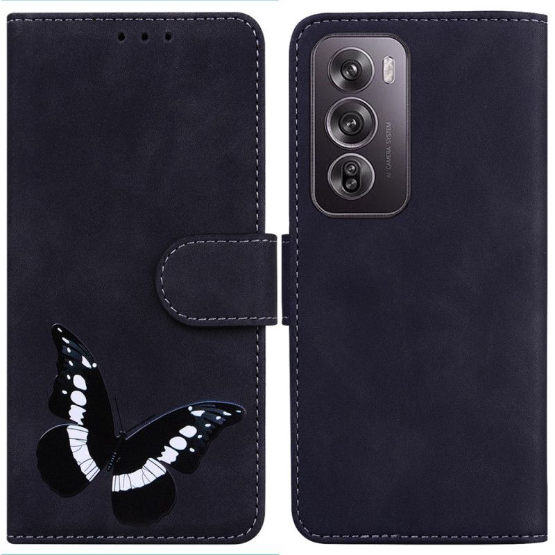 Folio-hoesje Oppo Reno 12 Pro 5g Telefoonhoesje Vlinderprint