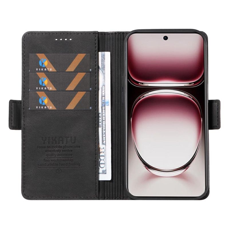 Folio-hoesje Oppo Reno 12 Pro 5g Yikatu Suède-effect