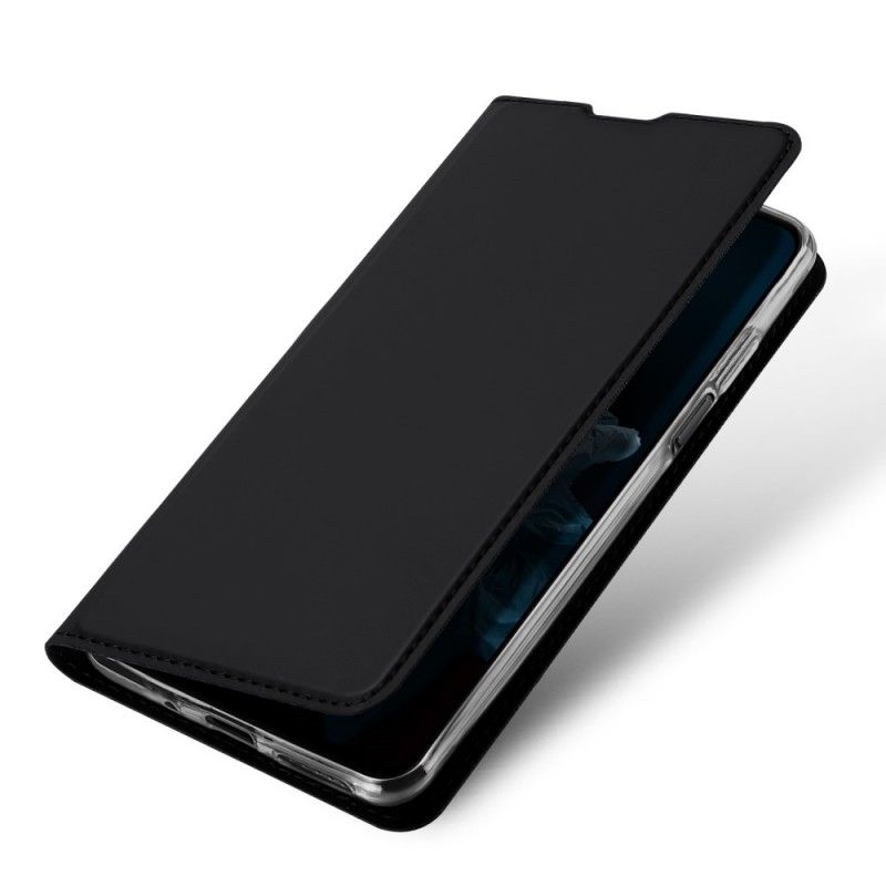 Folio-hoesje Huawei Nova 5T Marineblauw Zwart Pro Dux Ducis Huid
