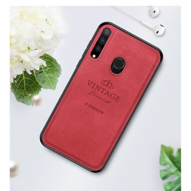 Hoesje Honor 20e / 20 Lite Grijs Zwart Eervolle Vintage Pinwuyo