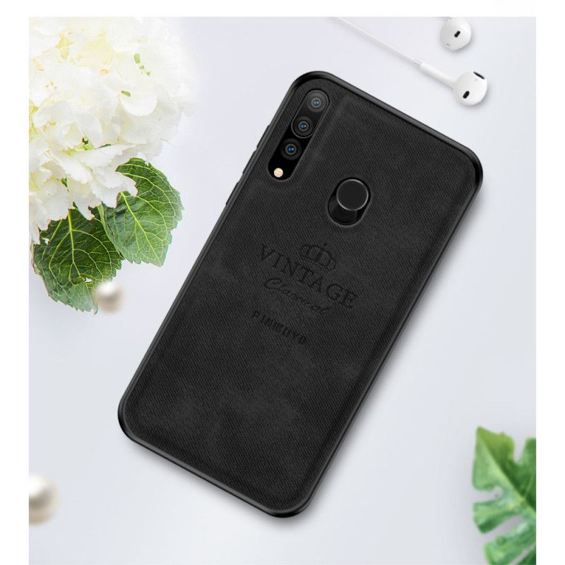 Hoesje Honor 20e / 20 Lite Grijs Zwart Eervolle Vintage Pinwuyo