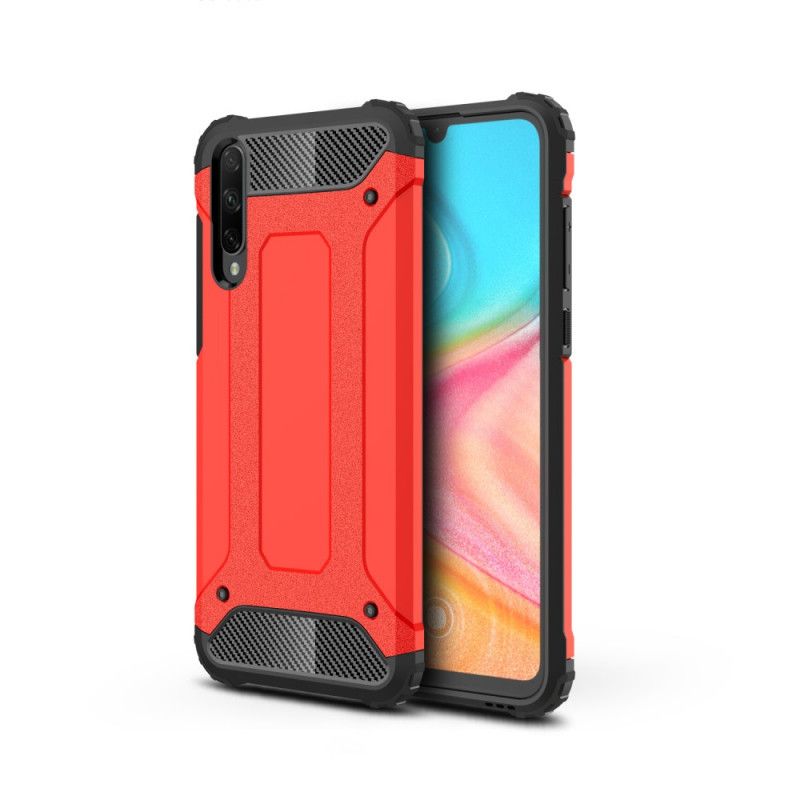 Hoesje Honor 20e / 20 Lite Rood Zwart Overlevende