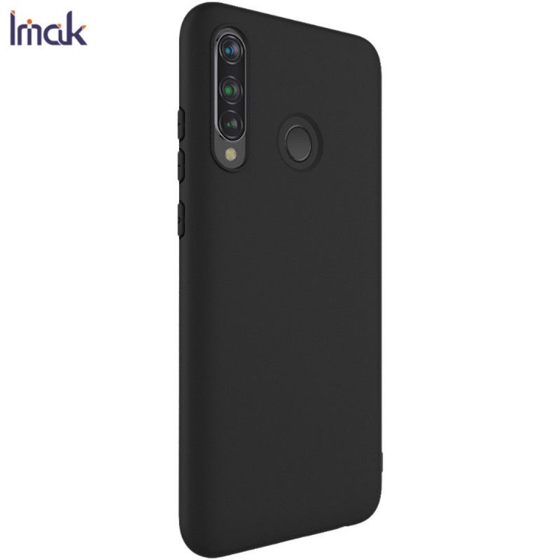 Hoesje voor Honor 20e / 20 Lite Groen Zwart Uc-1 Serie Siliconen Mat Imak