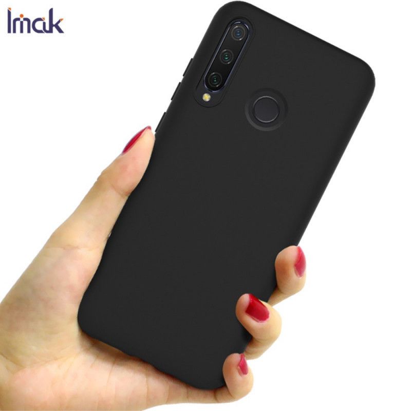 Hoesje voor Honor 20e / 20 Lite Groen Zwart Uc-1 Serie Siliconen Mat Imak