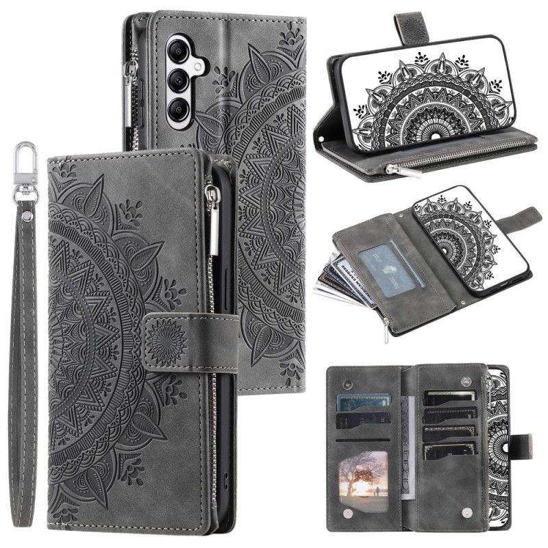 Bescherming Hoesje Samsung Galaxy S25 Fe Mandala-portemonnee Met Bandje