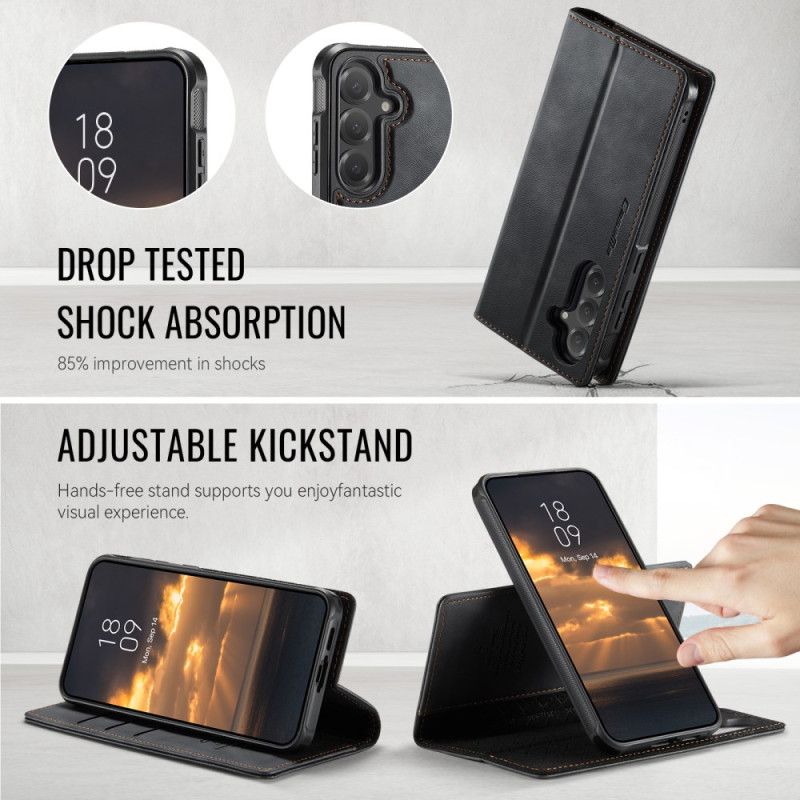 Bescherming Hoesje Samsung Galaxy S25 Fe Portemonnee Met Afneembare Hoes Rfid