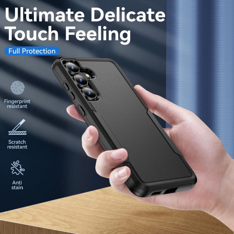 Cover Hoesje Samsung Galaxy S25 Fe Telefoonhoesje Metaaleffect