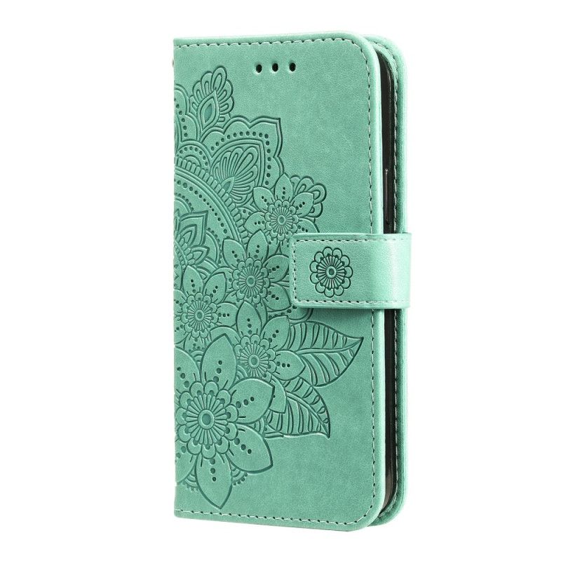 Flip Case Leren Samsung Galaxy S25 Fe Mandala-print