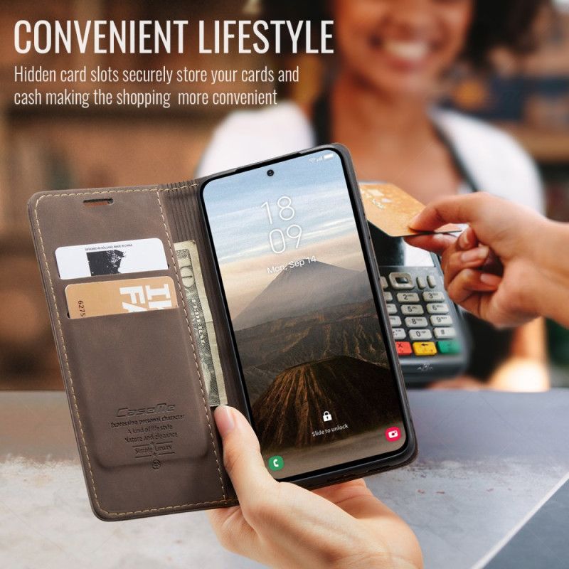 Folio-hoesje Samsung Galaxy S25 Fe Caseme Bescherming Hoesje