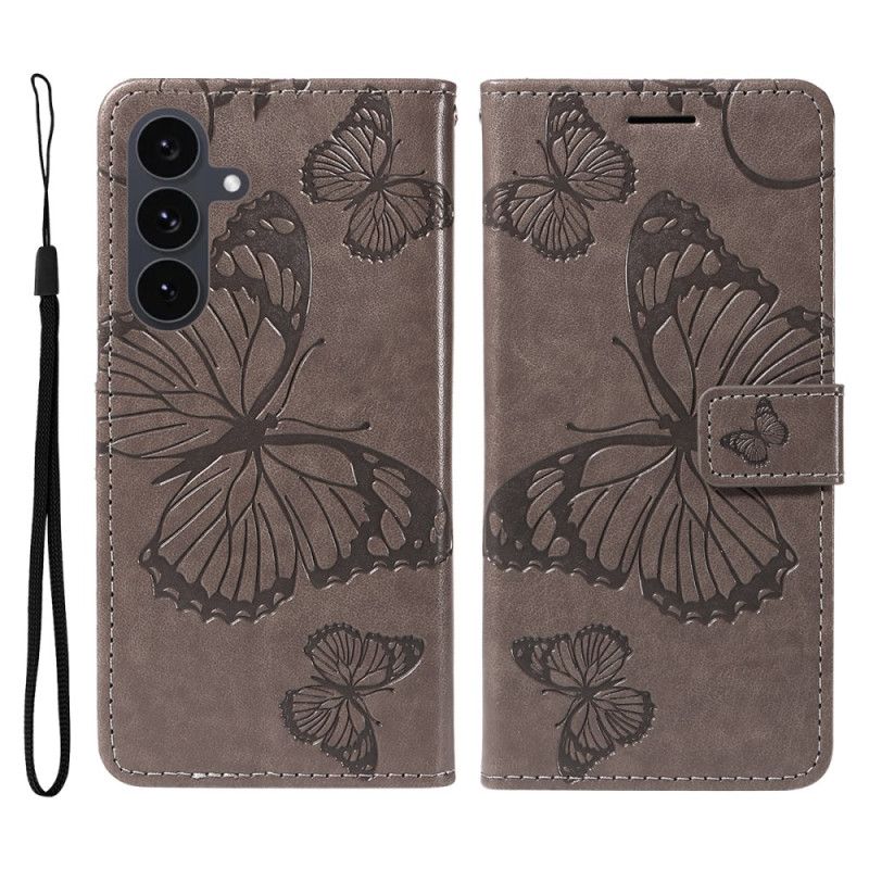 Folio-hoesje Samsung Galaxy S25 Fe Giant Vlinders