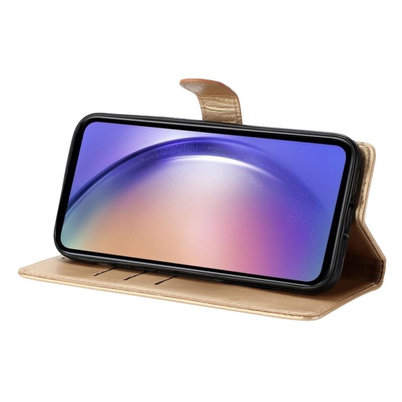 Folio-hoesje Samsung Galaxy S25 Fe Telefoonhoesje Sfeervolle Bloemenprint