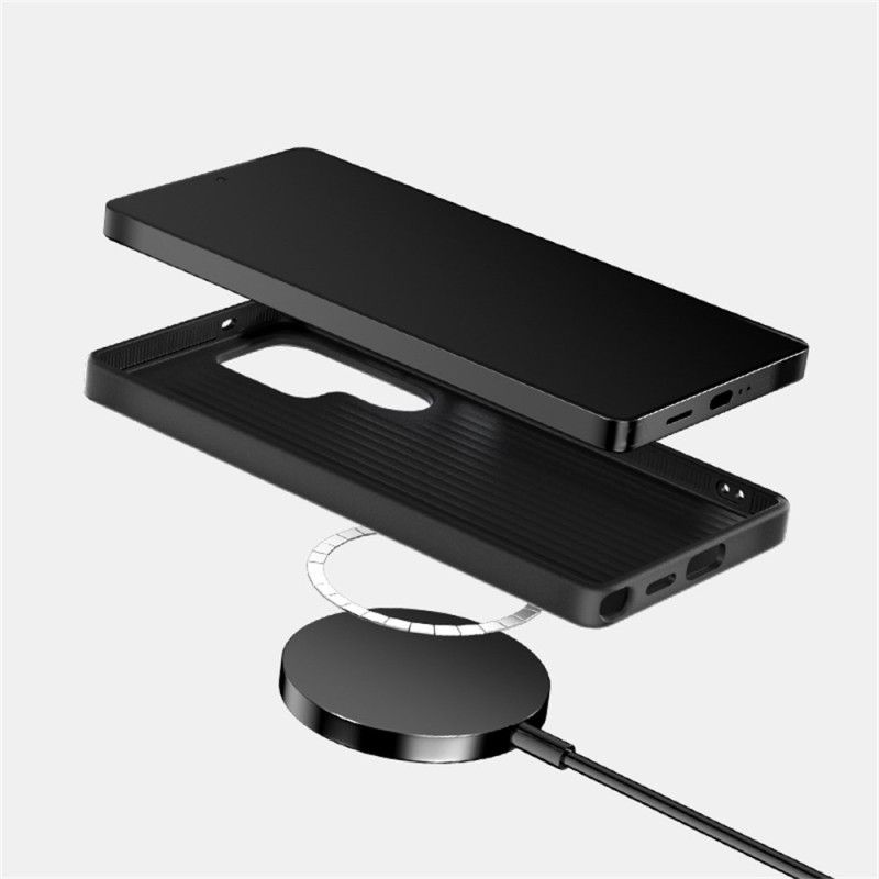 Hoesje Samsung Galaxy S25 Fe Compatibel Met Abeel Hybrid Magsafe Bescherming Hoesje