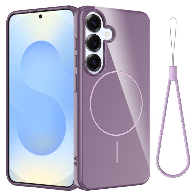 Hoesje Samsung Galaxy S25 Fe Compatibel Met Magsafe Met Polsbandje