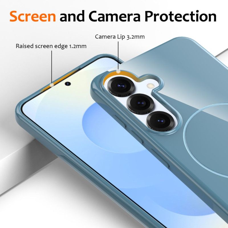 Hoesje Samsung Galaxy S25 Fe Compatibel Met Magsafe Met Polsbandje