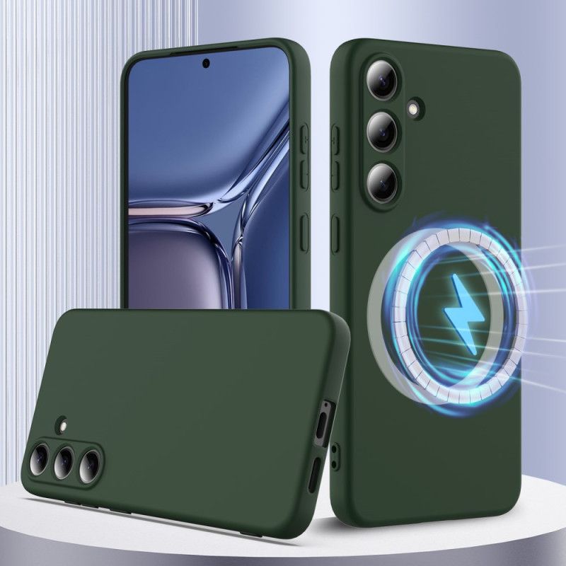 Hoesje Samsung Galaxy S25 Fe Compatibel Met Magsafe Shockproof Bescherming Hoesje