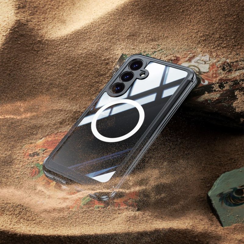 Hoesje Samsung Galaxy S25 Fe Magnetisch Met Schermbeschermer Bescherming Hoesje