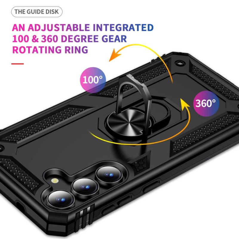 Hoesje Samsung Galaxy S25 Fe Robuust Met Draaibare Ringhouder