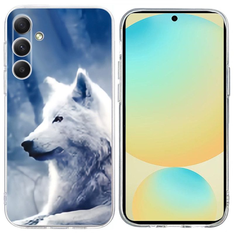 Hoesje Samsung Galaxy S25 Fe Witte Wolf Bescherming Hoesje