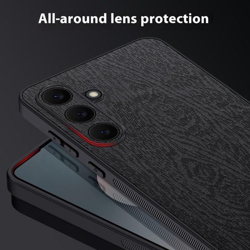 Hoesje Voor Samsung Galaxy S25 Fe Houtnerf