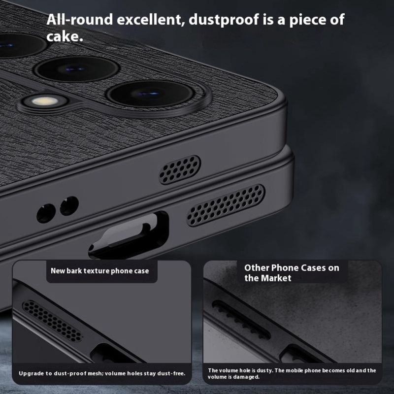 Hoesje Voor Samsung Galaxy S25 Fe Houtnerf