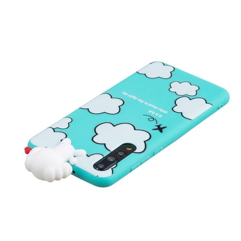 Case Hoesje Huawei P20 Pro Telefoonhoesje 3D Hond In De Wolken
