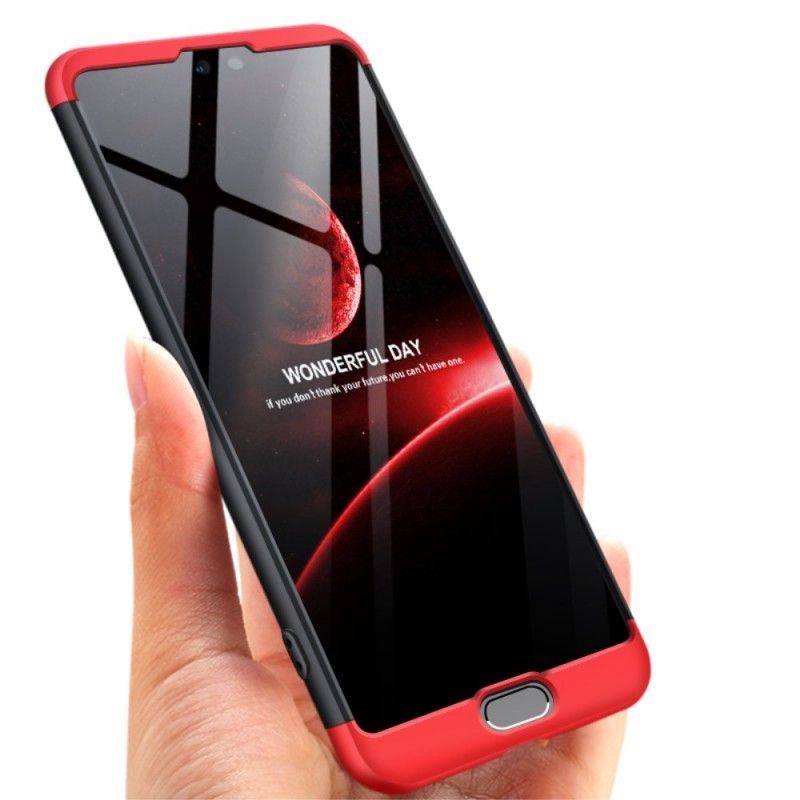 Cover Hoesje Huawei P20 Pro Rood Zwart Telefoonhoesje Afneembare Gkk