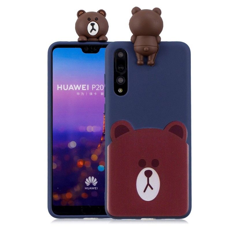 Hoesje Huawei P20 Pro 3D Grappige Panda