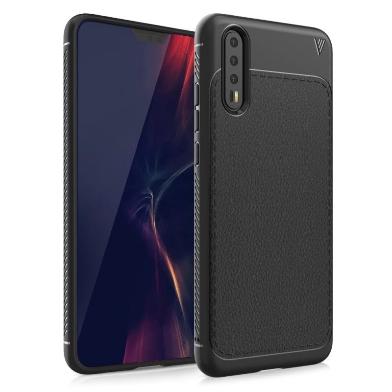 Hoesje Huawei P20 Pro Rood Premium Leereffect