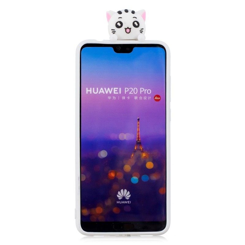 Hoesje voor Huawei P20 Pro 3D Kattenplezier