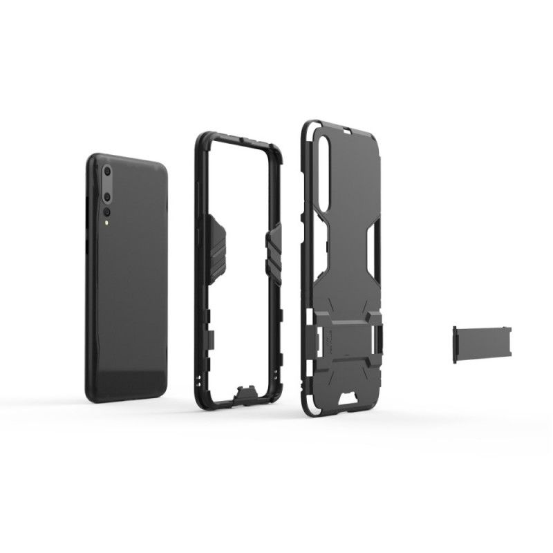 Hoesje voor Huawei P20 Pro Grijs Zwart Ultrabestendig