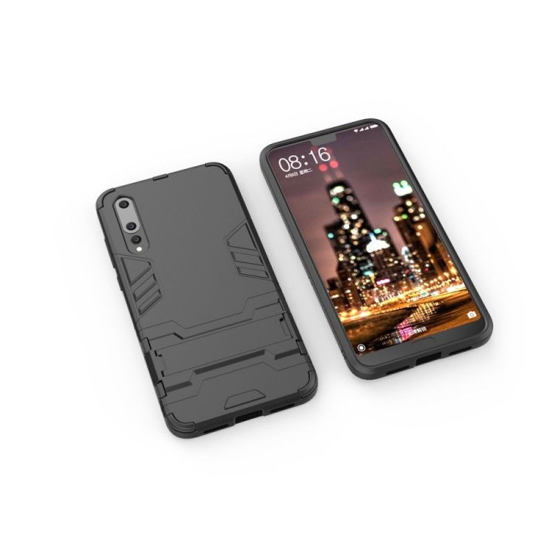 Hoesje voor Huawei P20 Pro Grijs Zwart Ultrabestendig
