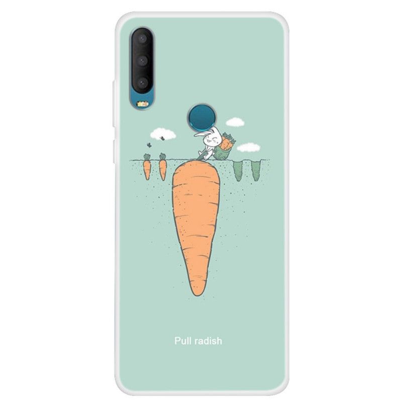 Case Hoesje Alcatel 1S (2020) / 3L (2020) Telefoonhoesje Konijn In De Tuin