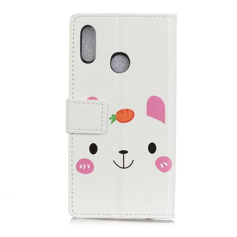 Cover Folio-hoesje Alcatel 1S (2020) / 3L (2020) Telefoonhoesje Leuke Cartoon