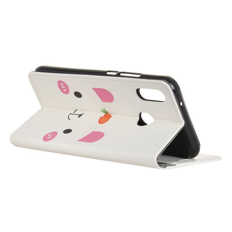 Cover Folio-hoesje Alcatel 1S (2020) / 3L (2020) Telefoonhoesje Leuke Cartoon