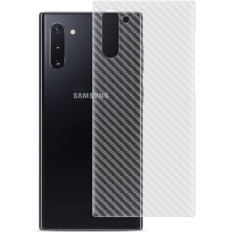 Achterbeschermfolie Samsung Galaxy Note 10 Carbon Imak